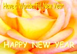 New Year greetings